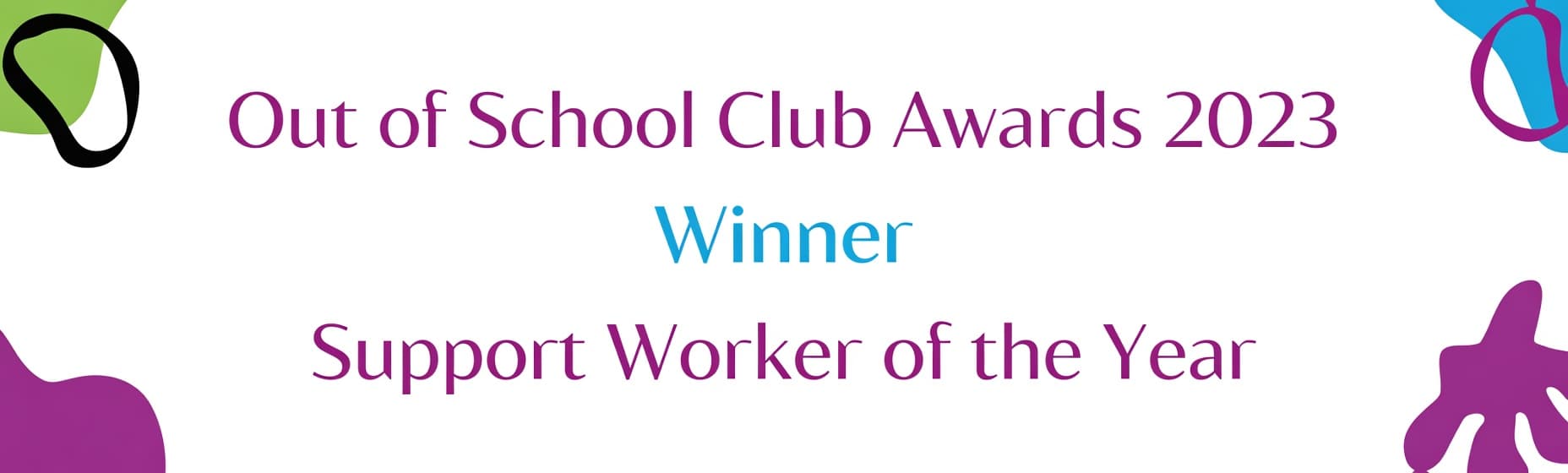OSCA 2023 Support Worker of the Year winner